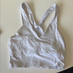 Alo White Sports Bra